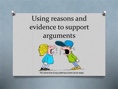what evidence does the author include in his arguments|5.5: Evidence and Support in an Argument .